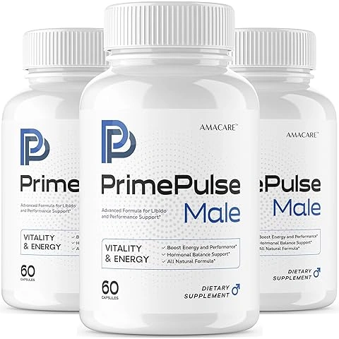 Prime Pulse Male  Supplement Bottle